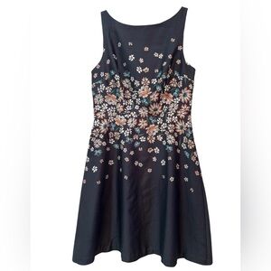 LOFT Blue Floral  Dress